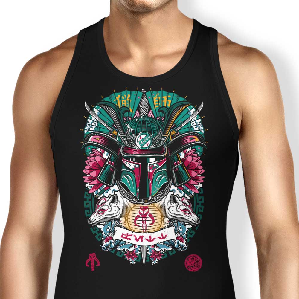 Bounty Hunter Samurai Tank Top - Adult & Kids T-Shirts, Sweatshirts & Hoodies apparel design preview 1