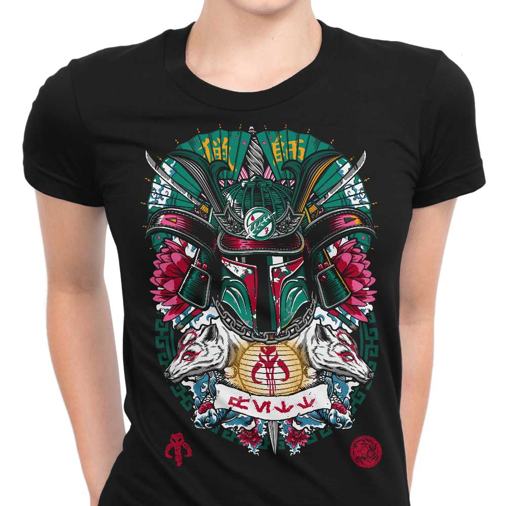 Bounty Hunter Samurai Women's Apparel - Adult & Kids T-Shirts, Sweatshirts & Hoodies apparel design preview 1