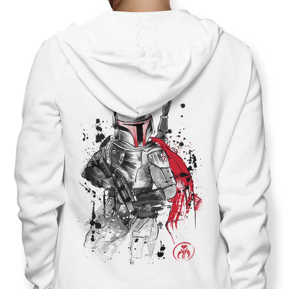 Bounty Hunter Sumi-e - Adult & Kids T-Shirts, Sweatshirts & Hoodies apparel design preview 1