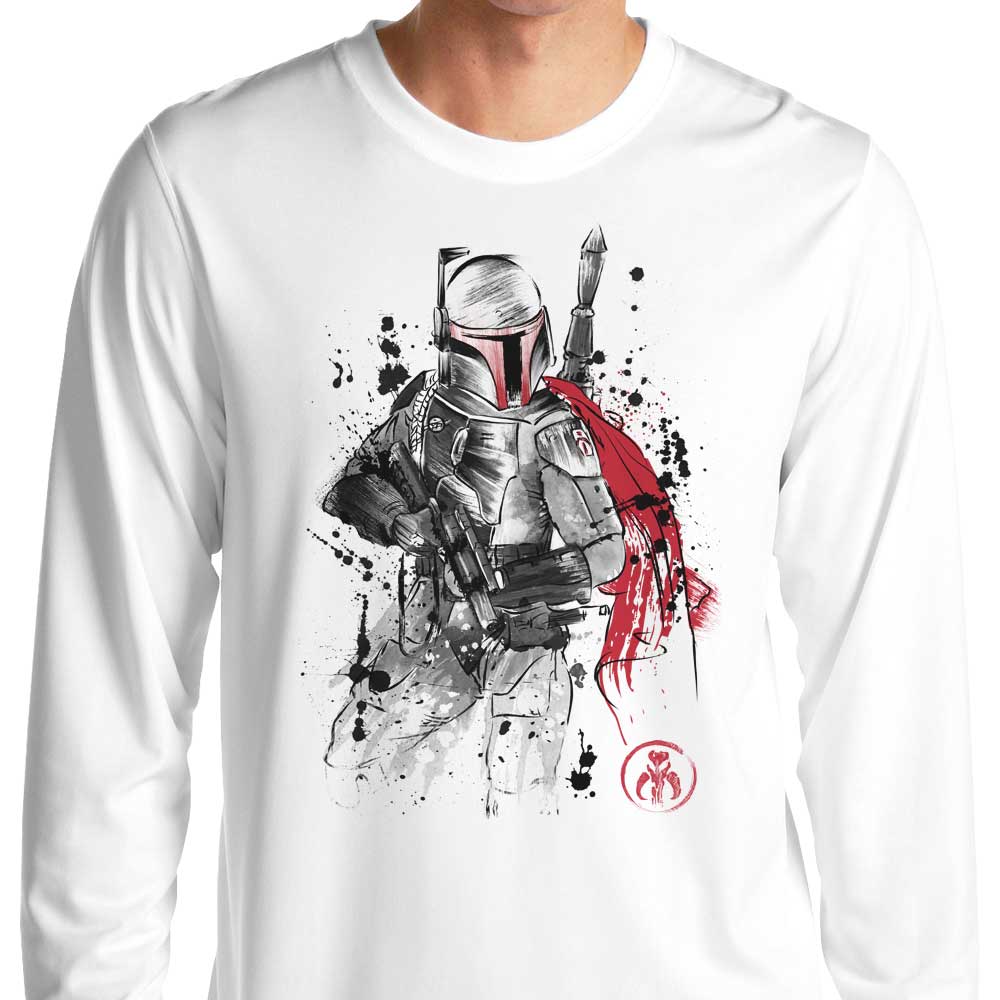 Bounty Hunter Sumi-e - Adult & Kids T-Shirts, Sweatshirts & Hoodies apparel design preview 1