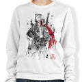 Bounty Hunter Sumi-e - Adult & Kids T-Shirts, Sweatshirts & Hoodies apparel design preview 1
