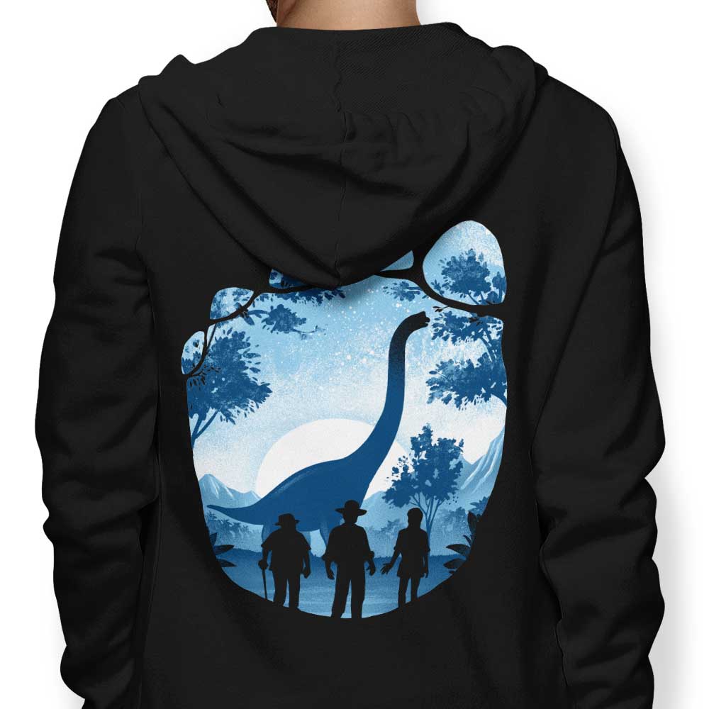 Brachiosaurus Footprint - Adult & Kids T-Shirts, Sweatshirts & Hoodies apparel design preview 1