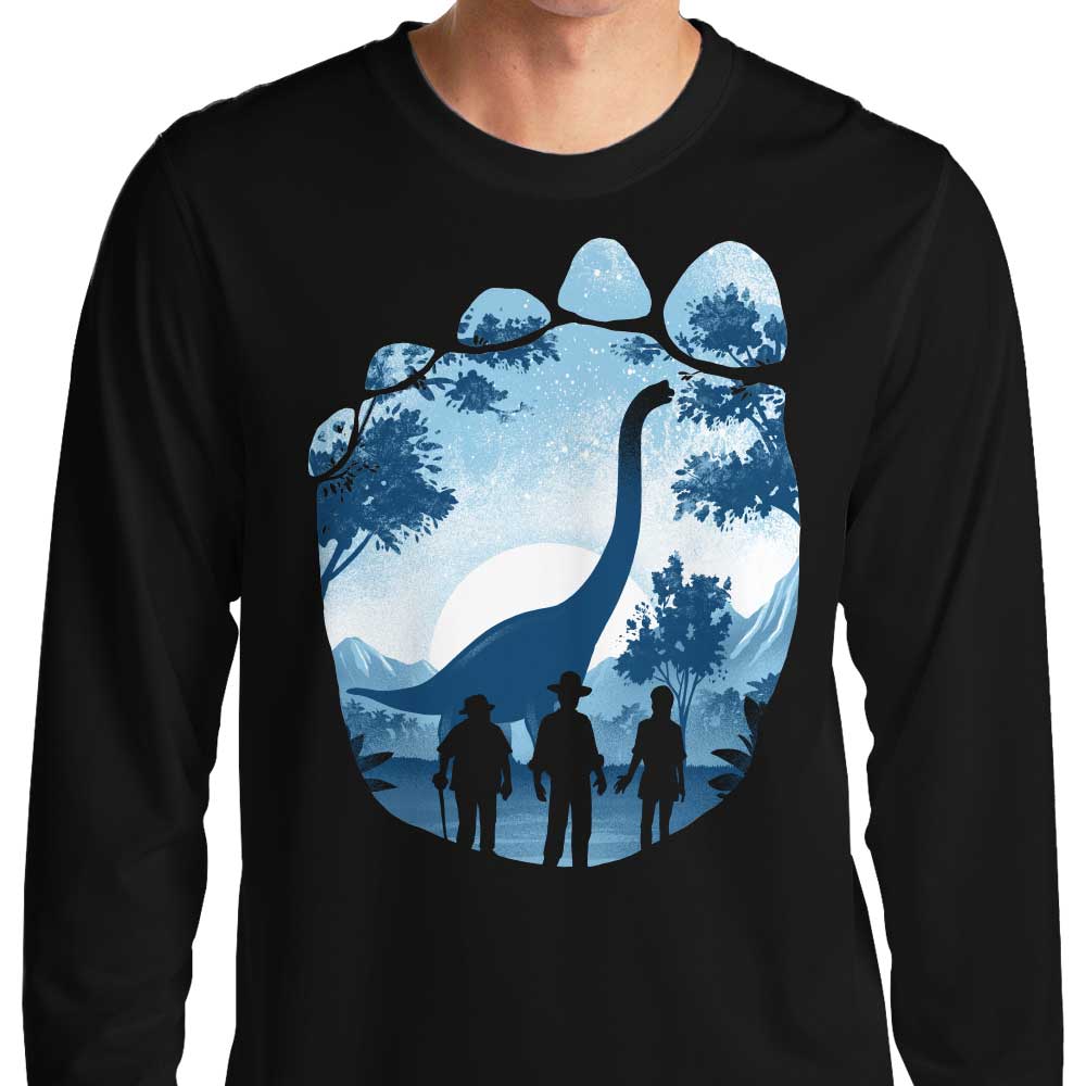 Brachiosaurus Footprint - Adult & Kids T-Shirts, Sweatshirts & Hoodies apparel design preview 1
