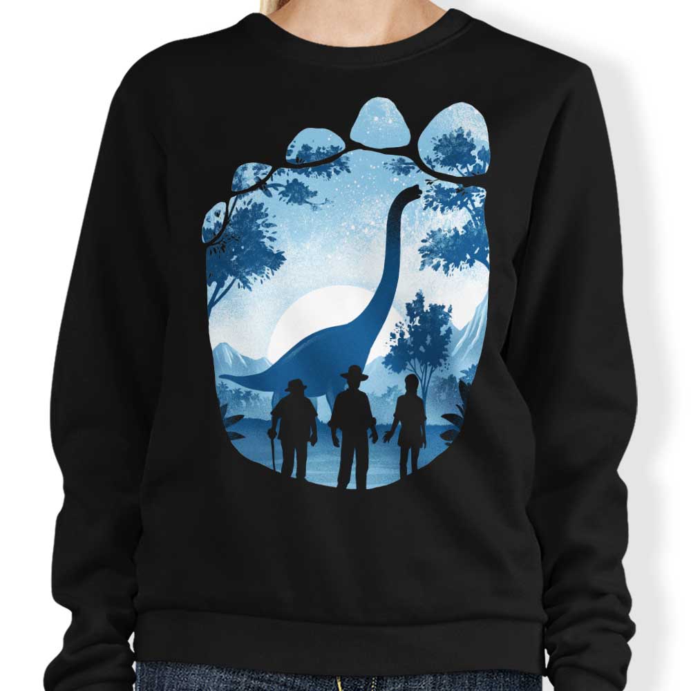 Brachiosaurus Footprint - Adult & Kids T-Shirts, Sweatshirts & Hoodies apparel design preview 1