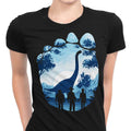 Brachiosaurus Footprint Women's Apparel - Adult & Kids T-Shirts, Sweatshirts & Hoodies apparel design preview 1
