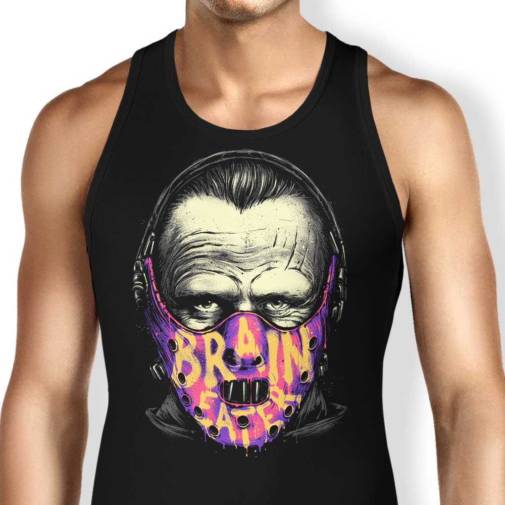 Brain Eater Tank Top - Adult & Kids T-Shirts, Sweatshirts & Hoodies apparel design preview 1