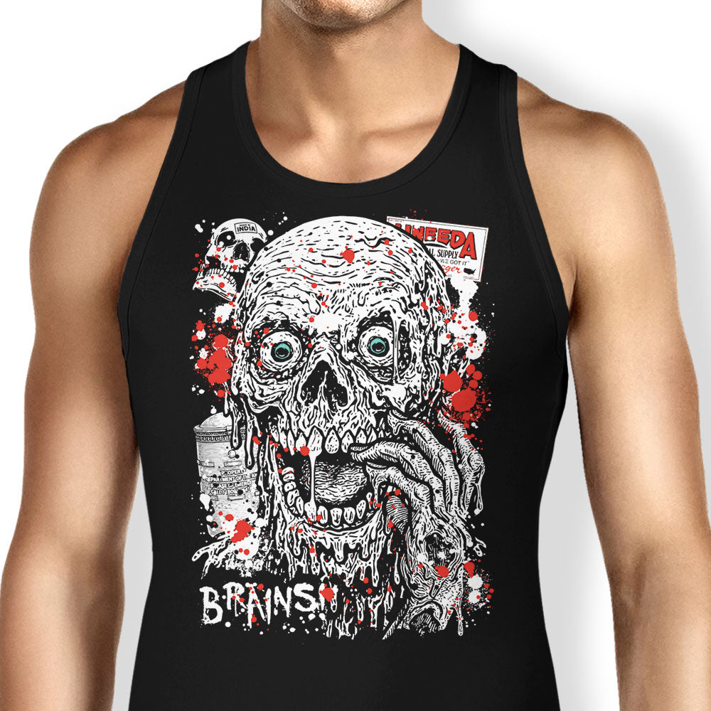 Braindrain Tank Top - Adult & Kids T-Shirts, Sweatshirts & Hoodies apparel design preview 1