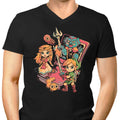 Brave Game Boy Men's V-Neck - Adult & Kids T-Shirts, Sweatshirts & Hoodies apparel design preview 1