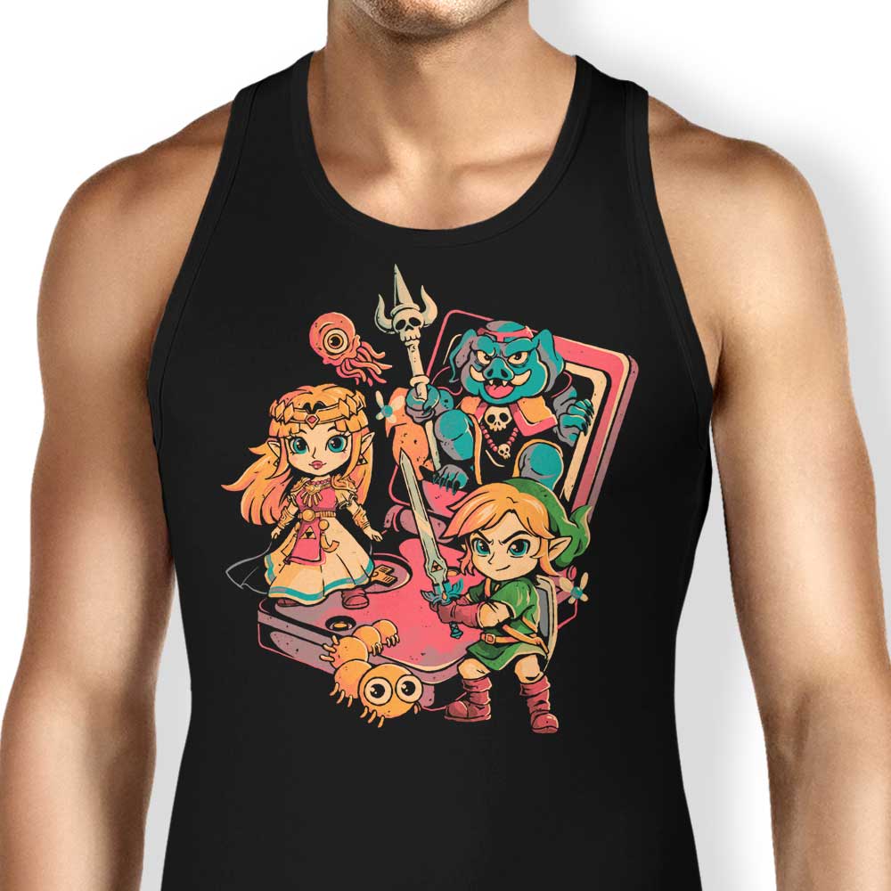 Brave Game Boy Tank Top - Adult & Kids T-Shirts, Sweatshirts & Hoodies apparel design preview 1