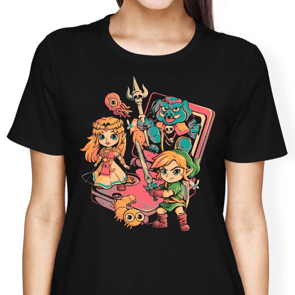 Brave Game Boy Women's Apparel - Adult & Kids T-Shirts, Sweatshirts & Hoodies apparel design preview 1