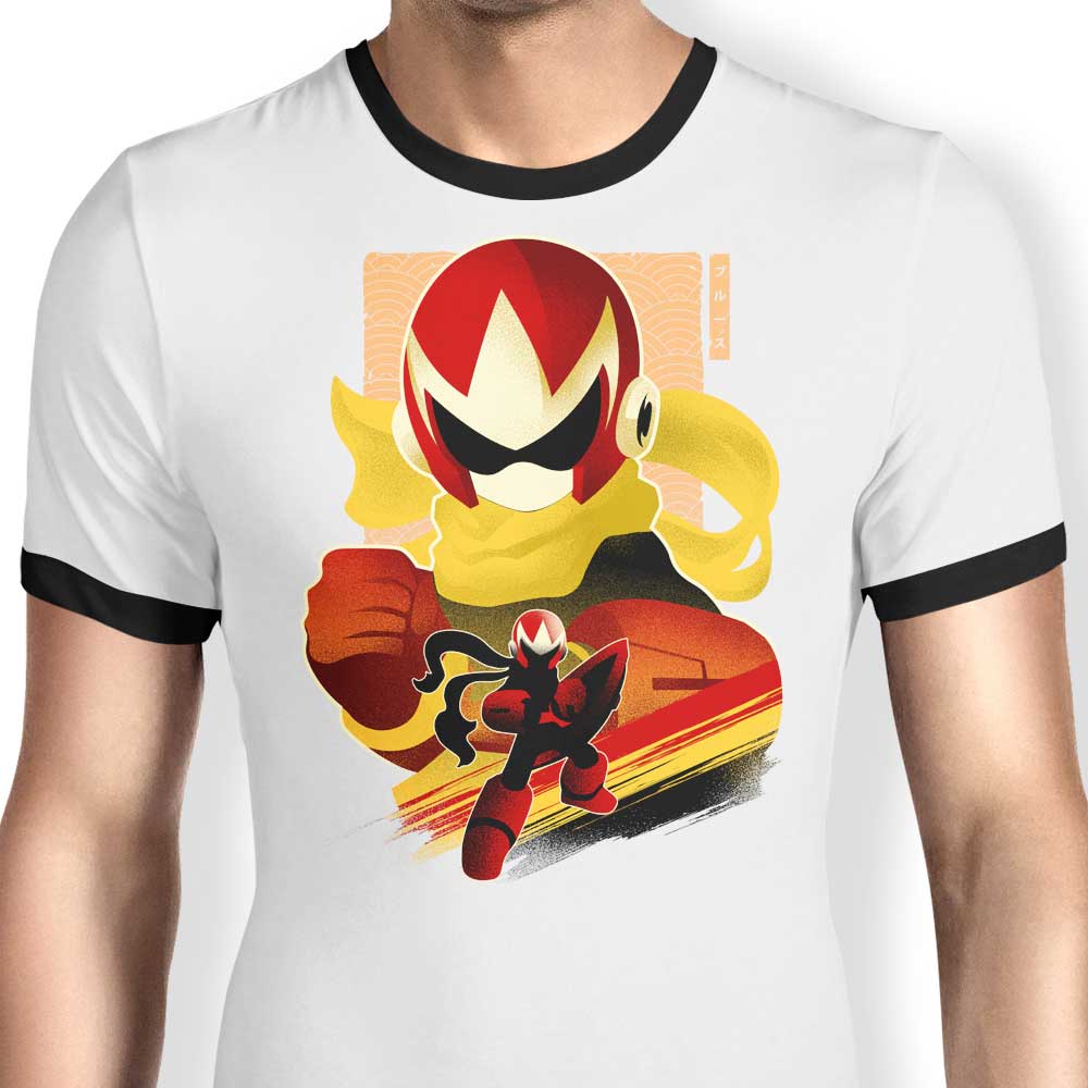 Break Man Ringer - Adult & Kids T-Shirts, Sweatshirts & Hoodies apparel design preview 1