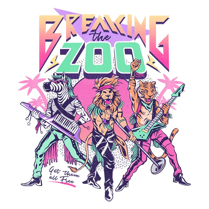 Breaking the Zoo - Adult & Kids T-Shirts, Sweatshirts & Hoodies apparel design preview 2