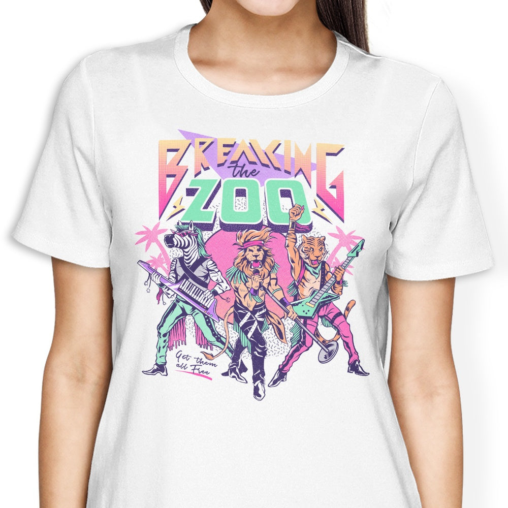 Breaking the Zoo Women's Apparel - Adult & Kids T-Shirts, Sweatshirts & Hoodies apparel design preview 2