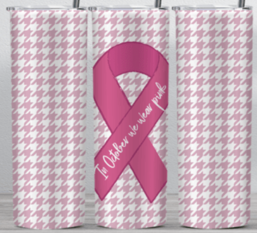 Breast Cancer Awareness In October we wear Pink - Adult & Kids T-Shirts, Sweatshirts & Hoodies apparel design preview 1