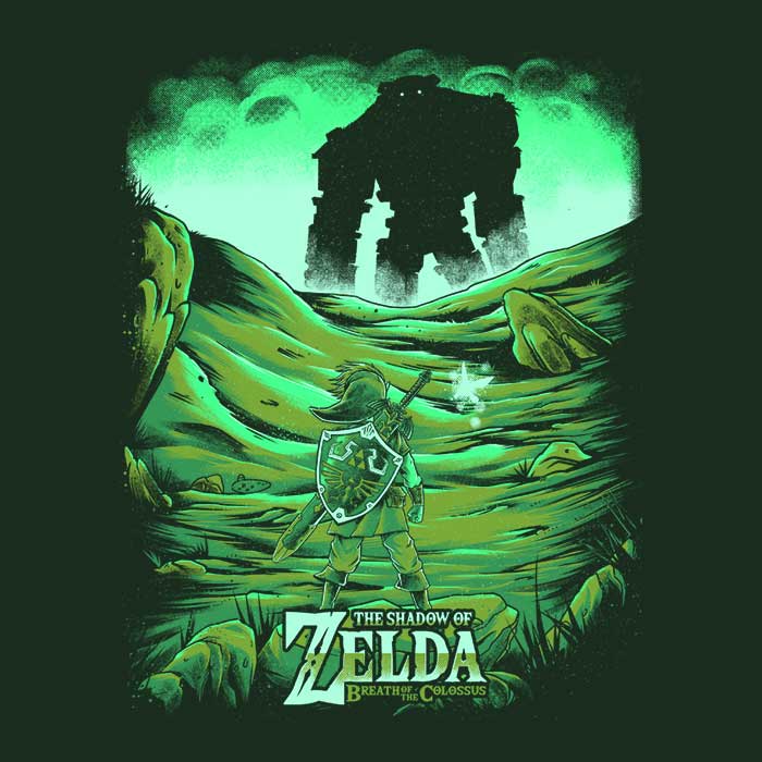 Breath of the Colossus Tank Top - Adult & Kids T-Shirts, Sweatshirts & Hoodies apparel design preview 2