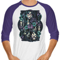 Bride and Victor 3/4 Sleeve Raglan - Adult & Kids T-Shirts, Sweatshirts & Hoodies apparel design preview 1