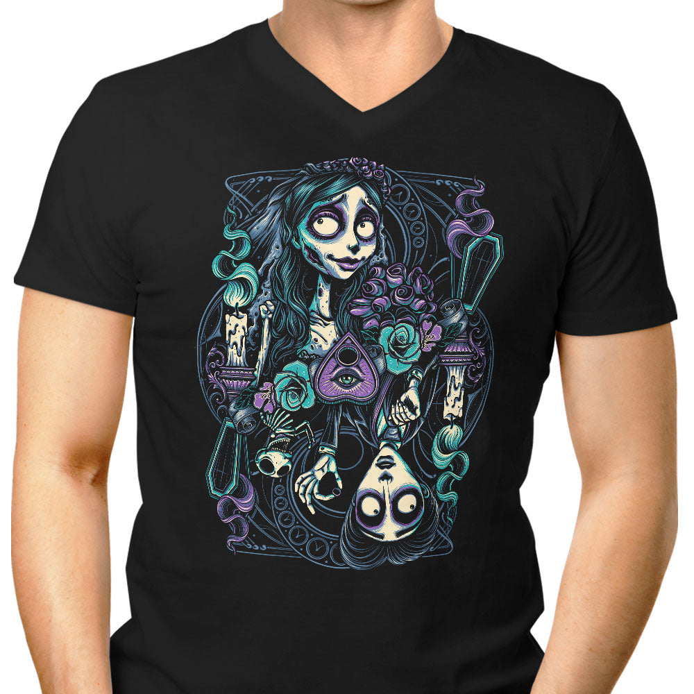 Bride and Victor Men's V-Neck - Adult & Kids T-Shirts, Sweatshirts & Hoodies apparel design preview 1