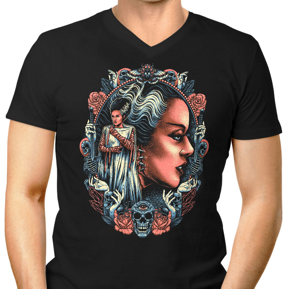 Bride of the Monster Men's V-Neck - Adult & Kids T-Shirts, Sweatshirts & Hoodies apparel design preview 1