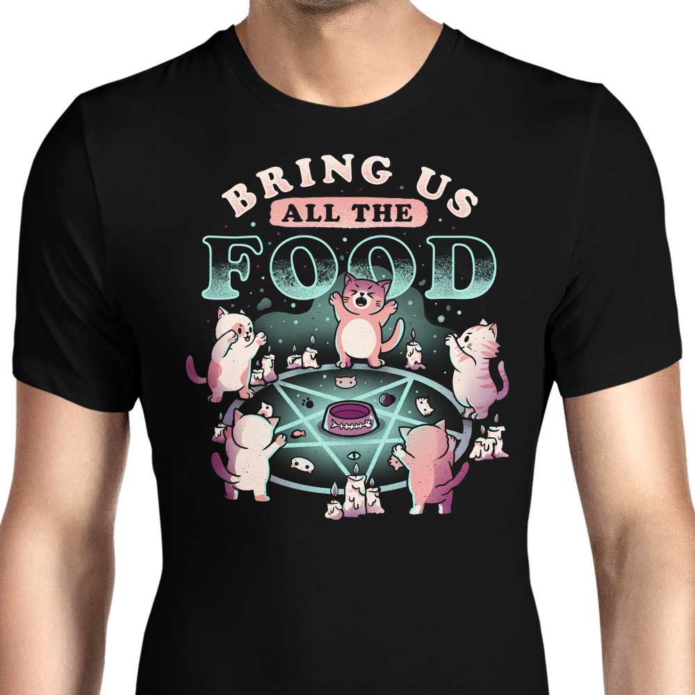 Bring All the Food Men's Apparel - Adult & Kids T-Shirts, Sweatshirts & Hoodies apparel design preview 1
