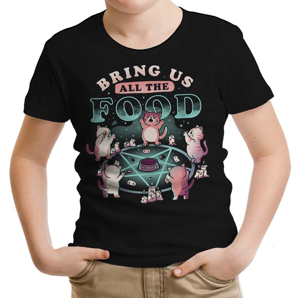 Bring All the Food Youth Apparel - Adult & Kids T-Shirts, Sweatshirts & Hoodies apparel design preview 1