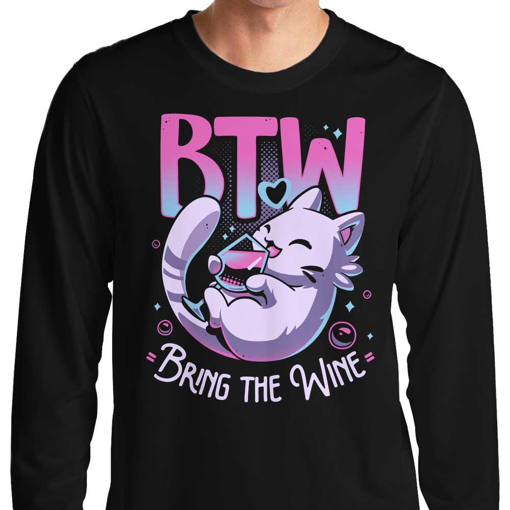 Bring the Wine - Adult & Kids T-Shirts, Sweatshirts & Hoodies apparel design preview 1