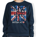 British at Heart - Adult & Kids T-Shirts, Sweatshirts & Hoodies apparel design preview 1