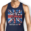 British at Heart Tank Top - Adult & Kids T-Shirts, Sweatshirts & Hoodies apparel design preview 1