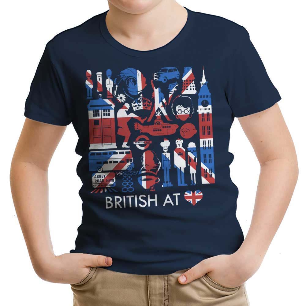 British at Heart Youth Apparel - Adult & Kids T-Shirts, Sweatshirts & Hoodies apparel design preview 1