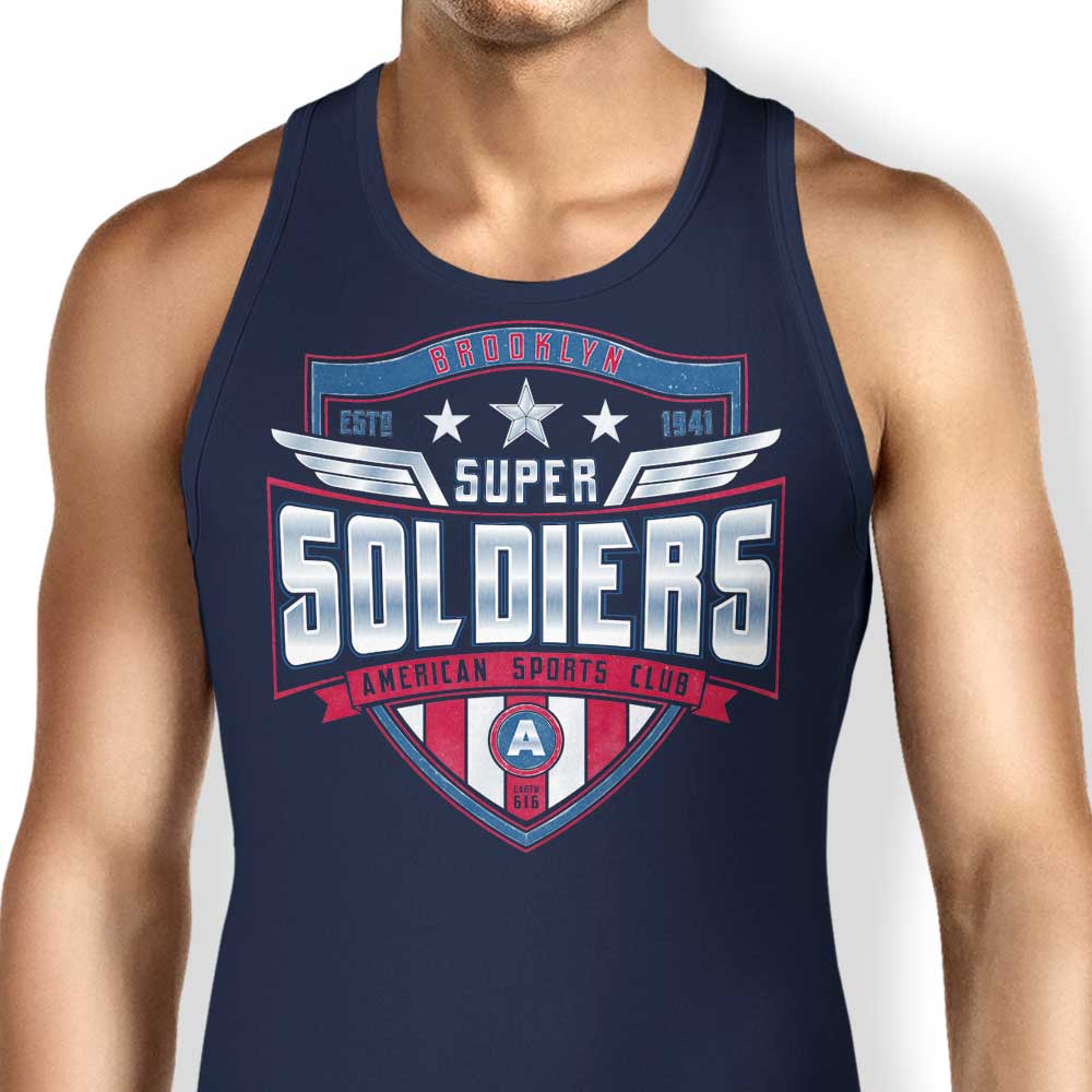 Brooklyn Super Soldiers Tank Top - Adult & Kids T-Shirts, Sweatshirts & Hoodies apparel design preview 1