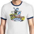 Brothers Adventures Ringer - Adult & Kids T-Shirts, Sweatshirts & Hoodies apparel design preview 1