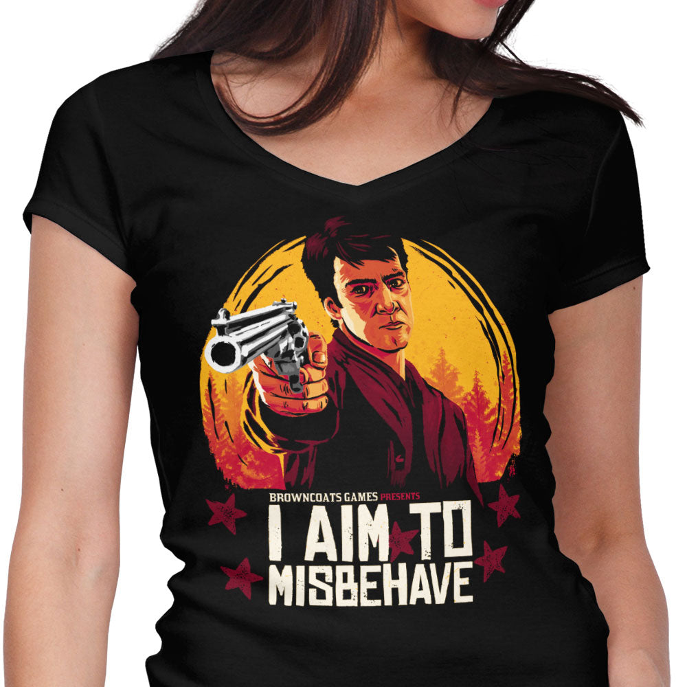 Browncoat Redemption Women's V-Neck - Adult & Kids T-Shirts, Sweatshirts & Hoodies apparel design preview 1