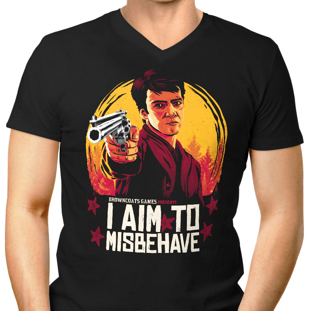 Browncoat Redemption Men's V-Neck - Adult & Kids T-Shirts, Sweatshirts & Hoodies apparel design preview 1