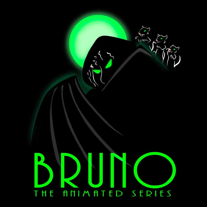 Bruno: The Animated Series Men's Apparel - Adult & Kids T-Shirts, Sweatshirts & Hoodies apparel design preview 2
