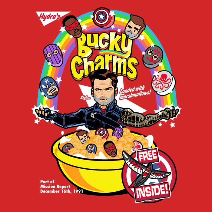 Bucky Charms Tank Top - Adult & Kids T-Shirts, Sweatshirts & Hoodies apparel design preview 2