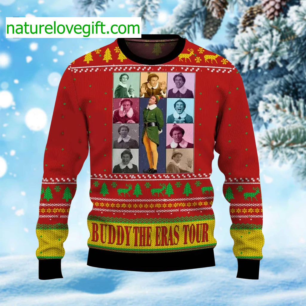 Buddy The Eras Tour Ugly Christmas Sweater product image