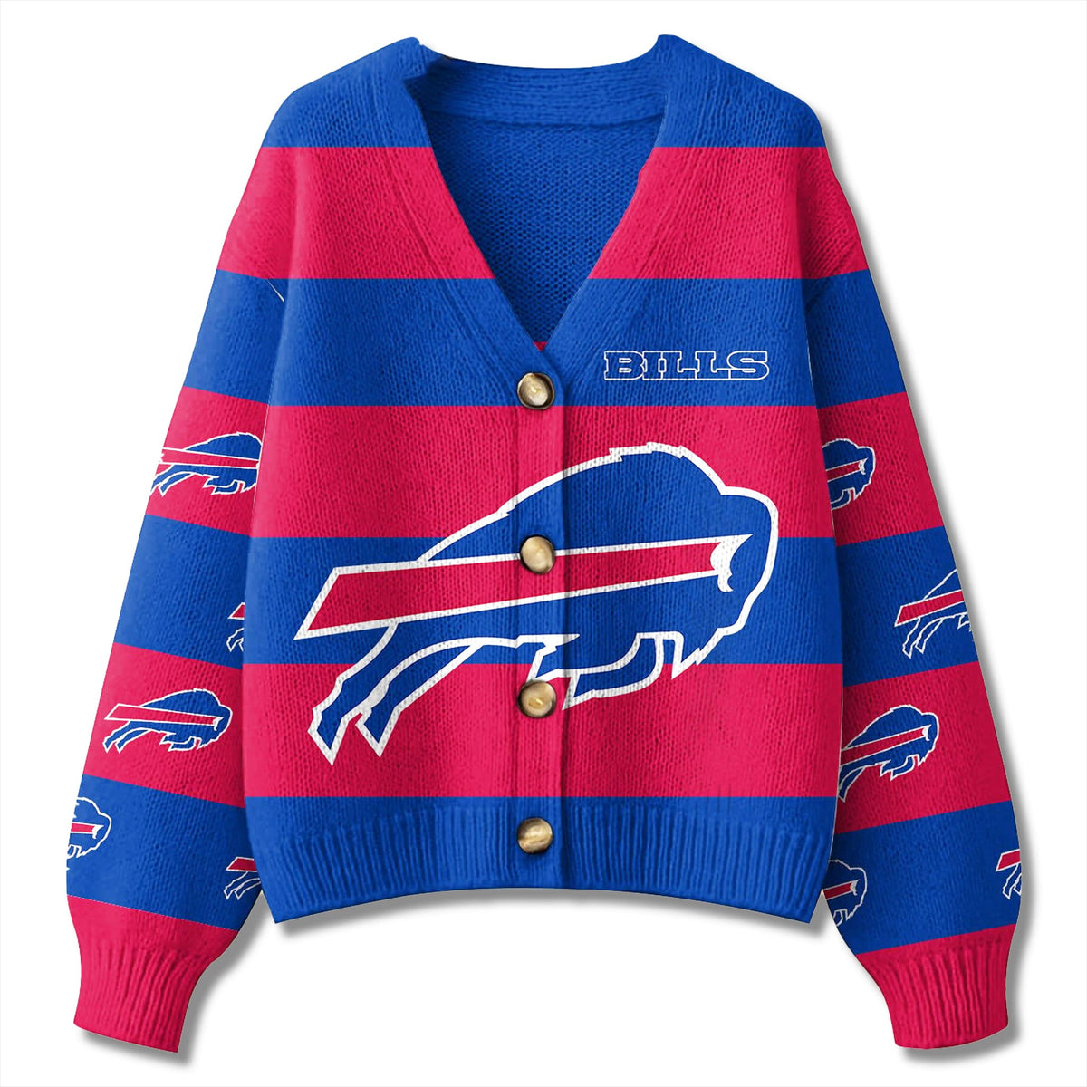 Buffalo Bill Christmas Cardigan Sweater 2025 product image