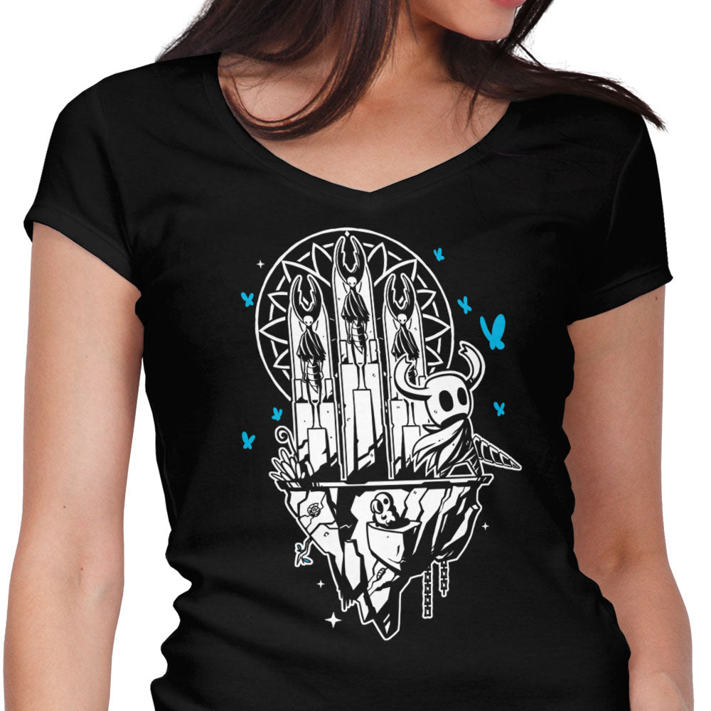 Bug Knight Women's V-Neck - Adult & Kids T-Shirts, Sweatshirts & Hoodies apparel design preview 1