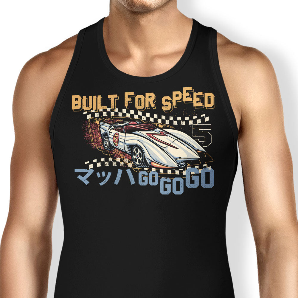 Built for Speed Tank Top - Adult & Kids T-Shirts, Sweatshirts & Hoodies apparel design preview 1