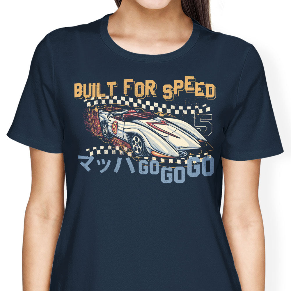 Built for Speed Women's Apparel - Adult & Kids T-Shirts, Sweatshirts & Hoodies apparel design preview 2