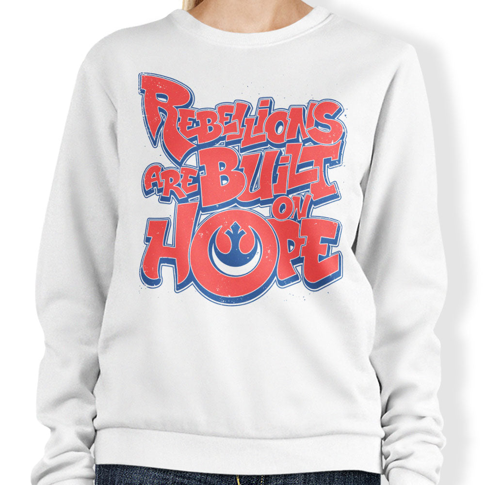 Built on Hope - Adult & Kids T-Shirts, Sweatshirts & Hoodies apparel design preview 1