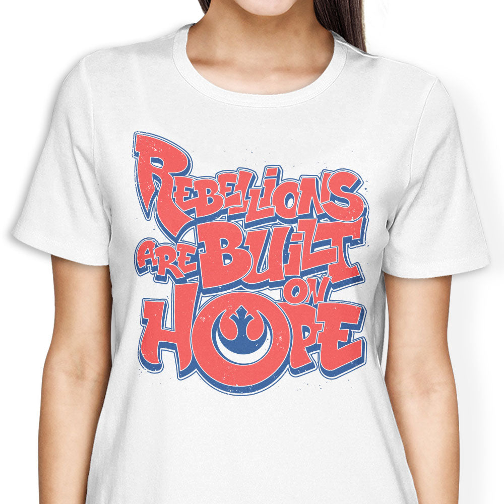Built on Hope Women's Apparel - Adult & Kids T-Shirts, Sweatshirts & Hoodies apparel design preview 1