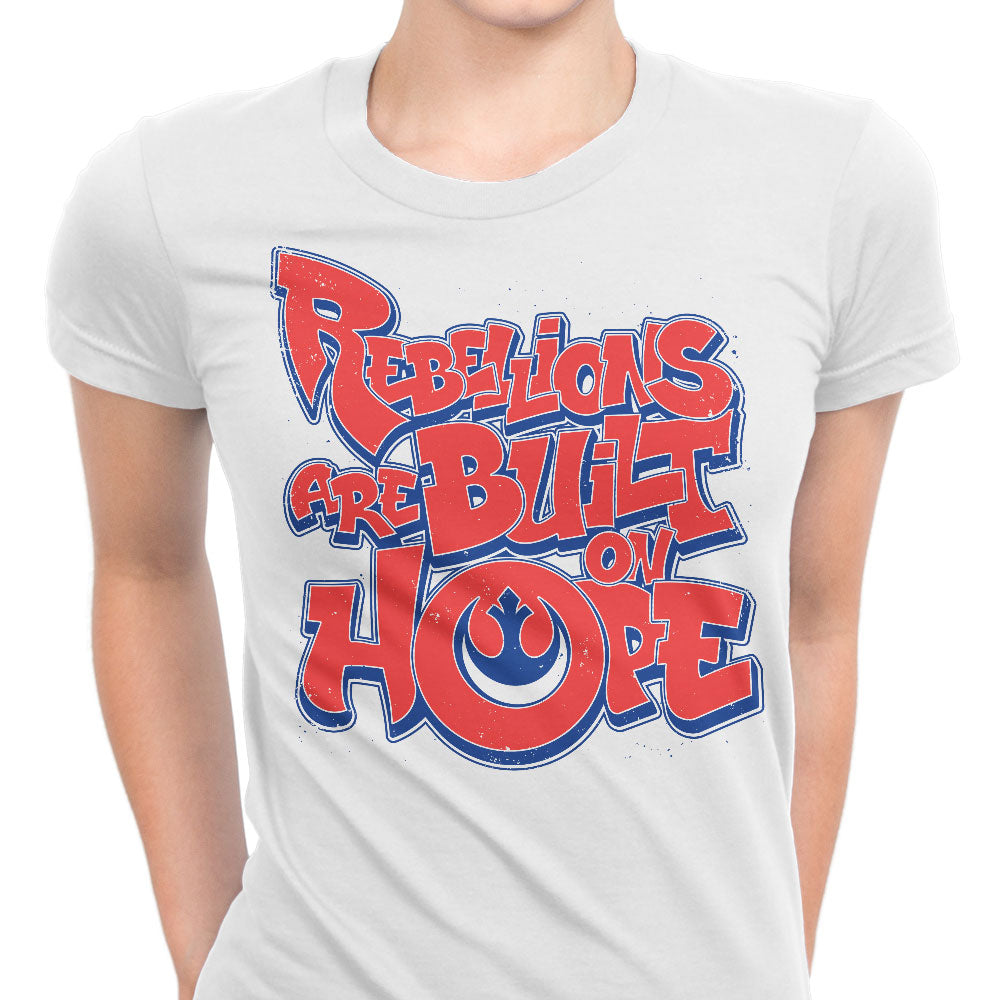 Built on Hope Women's Apparel - Adult & Kids T-Shirts, Sweatshirts & Hoodies apparel design preview 2