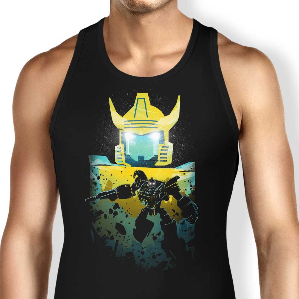 Bumble Landscape Tank Top - Adult & Kids T-Shirts, Sweatshirts & Hoodies apparel design preview 1