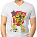 Bumble Sumi-e Men's V-Neck - Adult & Kids T-Shirts, Sweatshirts & Hoodies apparel design preview 1