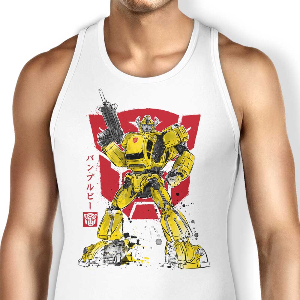 Bumble Sumi-e Tank Top - Adult & Kids T-Shirts, Sweatshirts & Hoodies apparel design preview 1