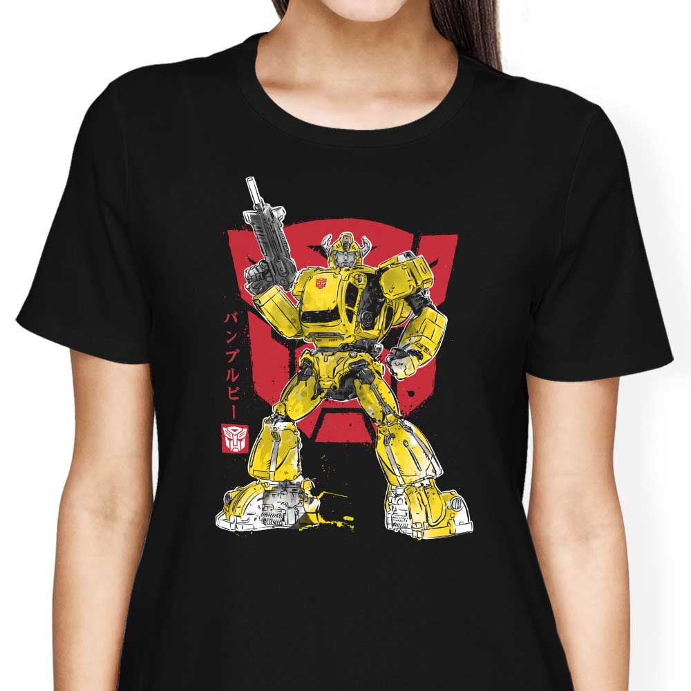 Bumble Sumi-e Women's Apparel - Adult & Kids T-Shirts, Sweatshirts & Hoodies apparel design preview 2