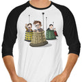 Bump the Doctors 3/4 Sleeve Raglan - Adult & Kids T-Shirts, Sweatshirts & Hoodies apparel design preview 1