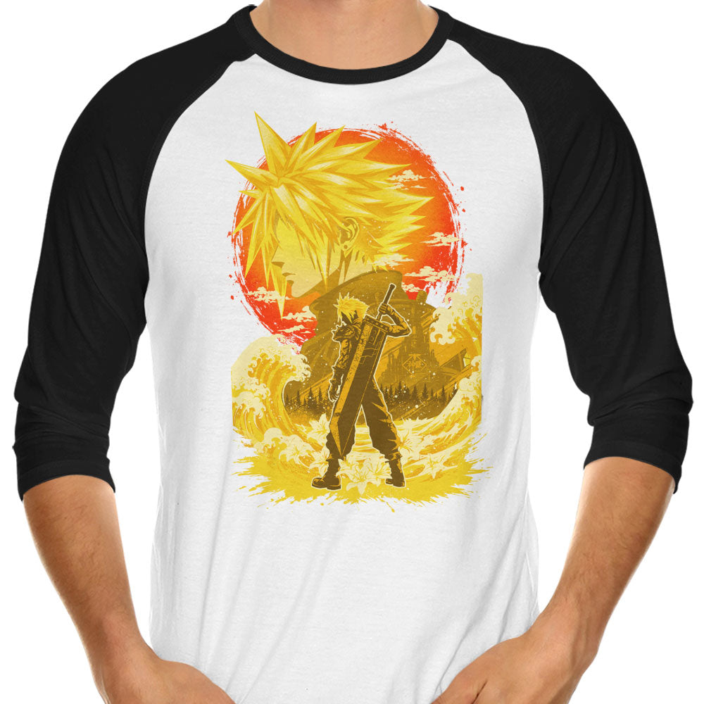 Burden of Heroes 3/4 Sleeve Raglan - Adult & Kids T-Shirts, Sweatshirts & Hoodies apparel design preview 1