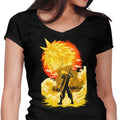 Burden of Heroes Women's V-Neck - Adult & Kids T-Shirts, Sweatshirts & Hoodies apparel design preview 1
