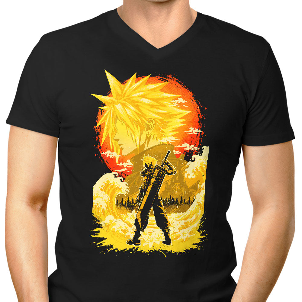 Burden of Heroes Men's V-Neck - Adult & Kids T-Shirts, Sweatshirts & Hoodies apparel design preview 1